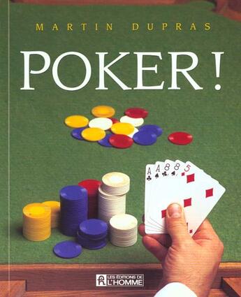 Couverture du livre « Poker » de Martin Dupras aux éditions Editions De L'homme