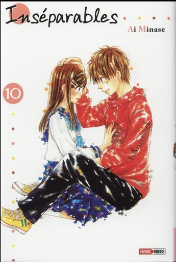 Couverture du livre « Inséparables Tome 10 » de Ai Minase aux éditions Panini