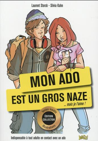 Couverture du livre « Mon ado est un gros naze ; édition collector » de Silvia Khan et Laurent Storck aux éditions Jungle