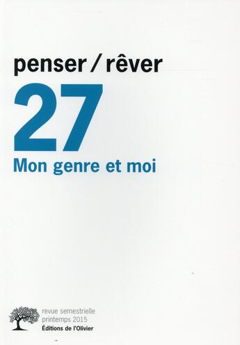 Couverture du livre « Mon genre et moi » de  aux éditions Editions De L'olivier