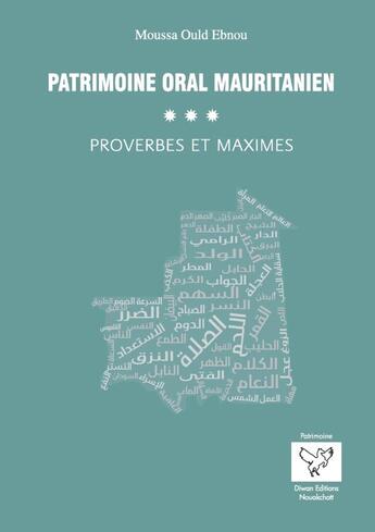 Couverture du livre « Proverbes et maximes » de Moussa Ould Ebnou aux éditions Lulu