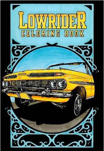 Couverture du livre « Lowrider coloring book » de Nilsson Oscar aux éditions Dokument Forlag