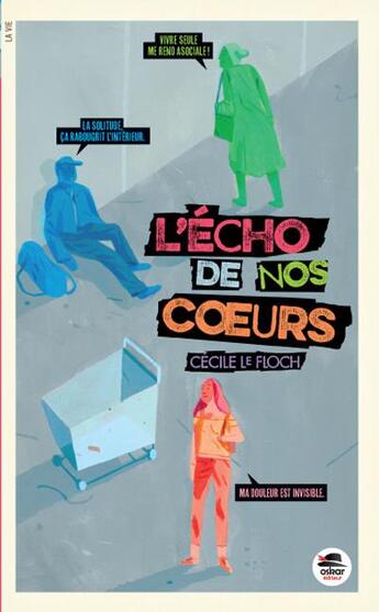 Couverture du livre « L'echo de nos coeurs » de Cecile Le Floch aux éditions Oskar