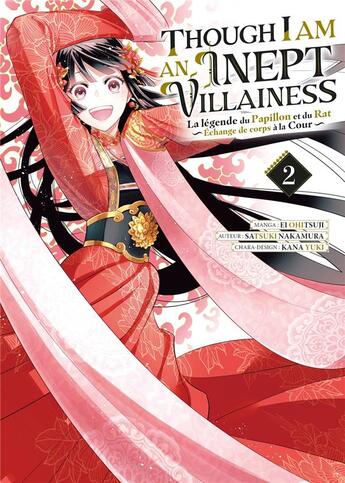 Couverture du livre « Though I am an inept villainess Tome 2 » de Satsuki Nakamura et Ei Ohitsuji aux éditions Meian