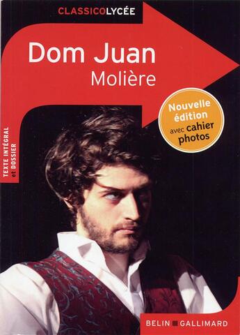 Couverture du livre « Dom Juan, de Molière » de Justine Francioli aux éditions Belin Education