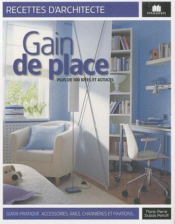 Couverture du livre « Gain de place » de  aux éditions Massin