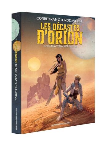 Couverture du livre « Les décastés d'Orion : coffret Tomes 1 et 2 » de Jorge Miguel et Eric Cobeyran aux éditions Humanoides Associes