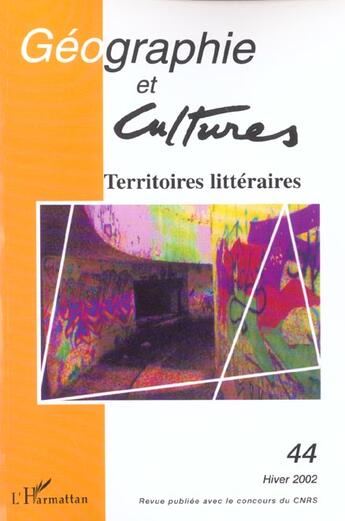 Couverture du livre « Territoires littéraires » de  aux éditions L'harmattan