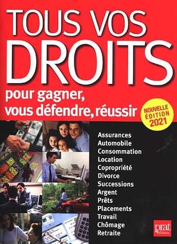 Couverture du livre « Tous vos droits (édition 2021) » de  aux éditions Prat Editions