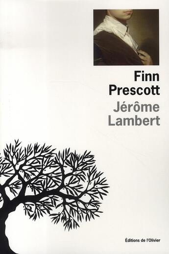 Couverture du livre « Finn prescott » de Jerome Lambert aux éditions Editions De L'olivier