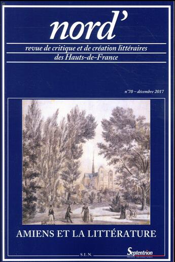 Couverture du livre « Amiens et la littérature » de Marie-Madeleine Castellani aux éditions Pu Du Septentrion