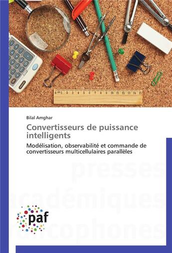 Couverture du livre « Convertisseurs de puissance intelligents » de Amghar-B aux éditions Presses Academiques Francophones