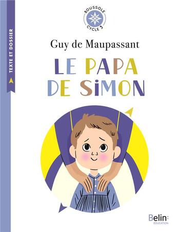 Couverture du livre « Le papa de Simon » de Antonini Isabelle/Ab aux éditions Belin