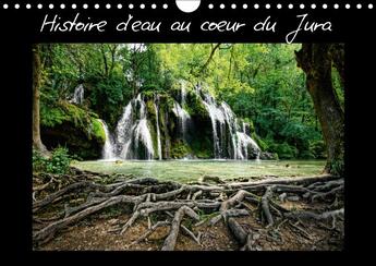 Couverture du livre « Histoire d eau au coeur du jura calendrier mural 2018 din a4 - chutes d eau au coeur de la re » de Seidler J aux éditions Calvendo