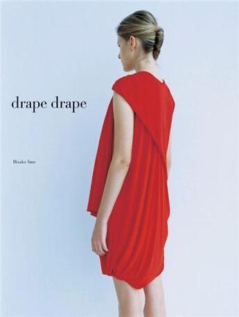 Couverture du livre « Drape drape » de Hisako Sato aux éditions Laurence King