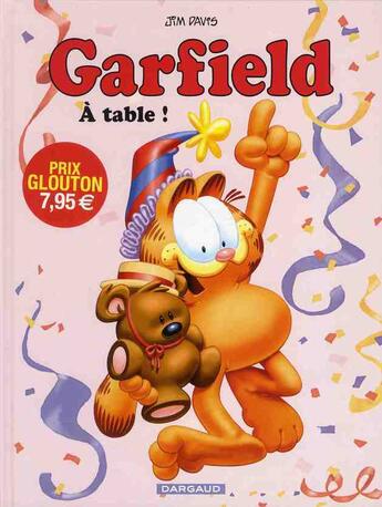 Couverture du livre « Garfield t.49 : à table ! » de Jim Davis aux éditions Dargaud