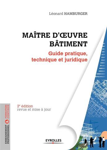 Couverture du livre « Maître d'oeuvre bâtiment (2e édition) » de Leonard Hamburger aux éditions Eyrolles