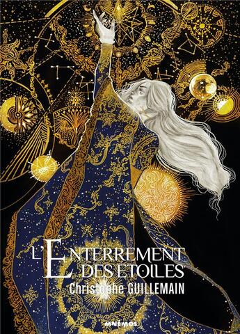 Couverture du livre « L'enterrement des étoiles » de Christophe Guillemain aux éditions Mnemos
