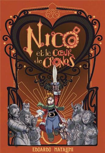 Couverture du livre « Nico et le coeur de Cronos » de Edoardo Natalini aux éditions Akileos