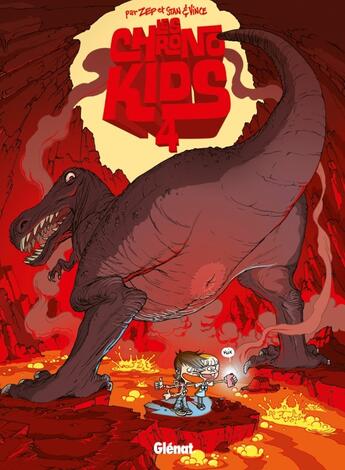 Couverture du livre « Les Chronokids Tome 4 » de Zep et Stan et Vince aux éditions Glenat