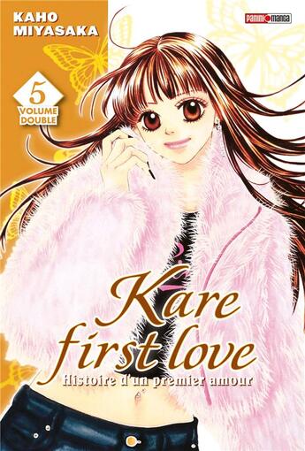 Couverture du livre « Kare first love, histoire d'un premier amour - édition double Tome 5 » de Kaho Miyasaka aux éditions Panini
