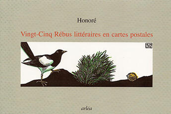 Couverture du livre « Livret De Vingt-Cinq Rebus Litteraires (3) » de Philippe Honore aux éditions Arlea