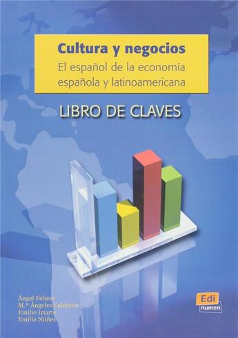 Couverture du livre « Cultura y negocios ; libro de claves » de Angel Felices aux éditions Edinumen