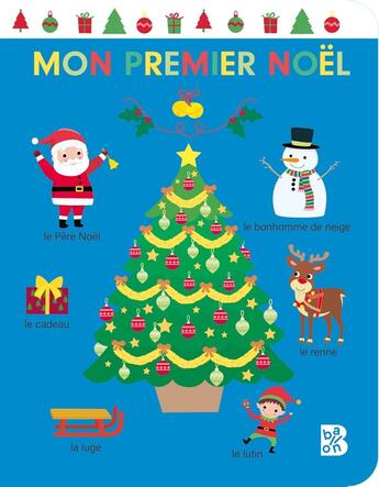 Couverture du livre « Mon premier noel » de  aux éditions Le Ballon