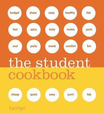 Couverture du livre « The Student Cookbook » de Hamlyn Graham aux éditions Octopus Digital