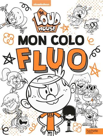 Couverture du livre « Bienvenue chez les loud - mon colo fluo » de  aux éditions Hachette Jeunesse