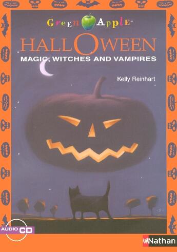 Couverture du livre « Easy readers halloween mag +cd » de Reinhart Kelly aux éditions Nathan