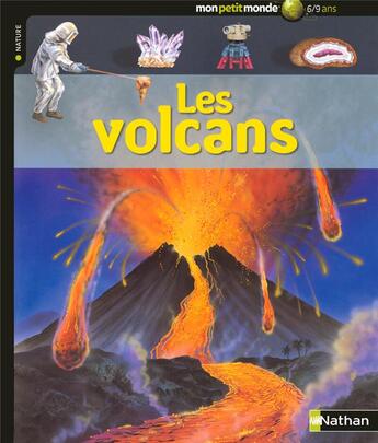 Couverture du livre « Les volcans » de Simon Adams aux éditions Nathan