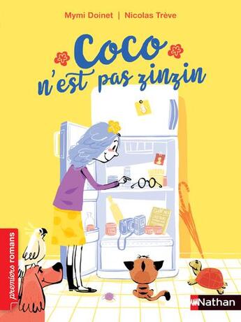 Couverture du livre « Coco n'est pas zinzin » de Mymi Doinet et Nicolas Treve aux éditions Nathan