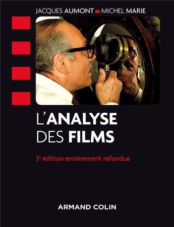 Couverture du livre « L'analyse des films - 3e edition » de Aumont/Marie aux éditions Armand Colin