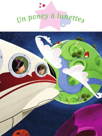 Couverture du livre « Un poney à lunettes » de Ghislaine Biondi aux éditions Fleurus