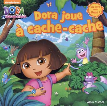 Couverture du livre « Dora joue à cache-cache » de  aux éditions Albin Michel