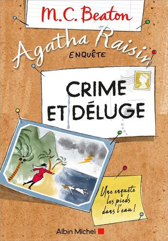Couverture du livre « Agatha Raisin enquête Tome 12 : crime et déluge » de M.C. Beaton aux éditions Albin Michel