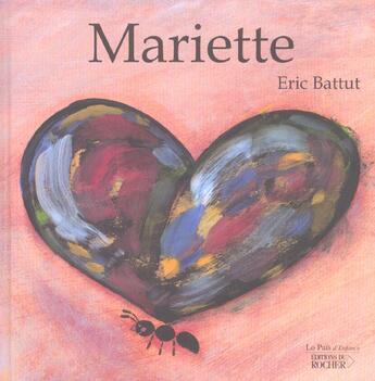 Couverture du livre « Mariette » de Eric Battut aux éditions Rocher