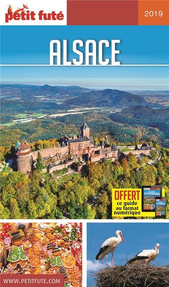 Couverture du livre « GUIDE PETIT FUTE ; REGION ; Alsace (édition 2019) » de  aux éditions Le Petit Fute