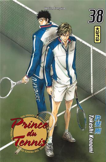 Couverture du livre « Prince du tennis Tome 38 » de Takeshi Konomi aux éditions Kana