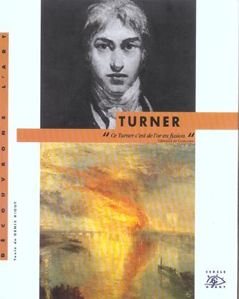 Couverture du livre « Türner » de Denis Riout aux éditions Cercle D'art