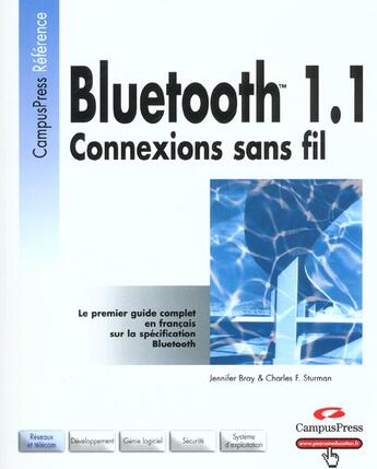 Couverture du livre « Bluetooth 1.1 » de  aux éditions Campuspress