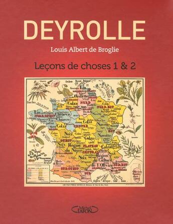 Couverture du livre « Leçons de choses ; coffret ; Tome 1 et Tome 2 » de Emile Deyrolle et Louis Albert De Broglie aux éditions Michel Lafon