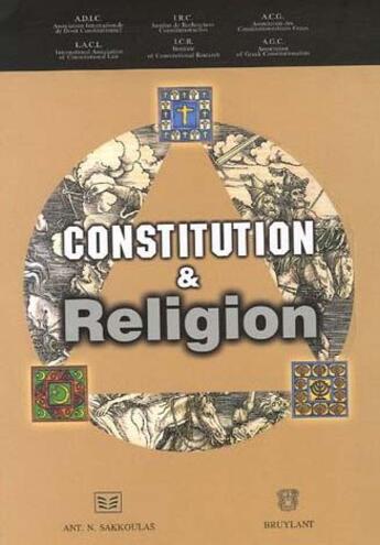 Couverture du livre « Constitution & religion » de  aux éditions Bruylant