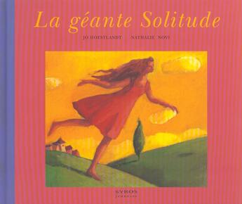 Couverture du livre « La Geante Solitude » de Nathalie Novi aux éditions Syros