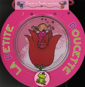 Couverture du livre « La petite poucette ; livre + cd » de S. Coutausse aux éditions Scarabea