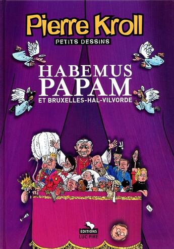 Couverture du livre « Habemus papam et bruxelles hal-vilvoorde » de  aux éditions Arenes