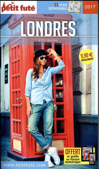 Couverture du livre « GUIDE PETIT FUTE ; CITY GUIDE ; Londres (édition 2017) » de  aux éditions Le Petit Fute