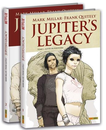 Couverture du livre « Jupiter's Legacy Tome 1 : lutte de pouvoirs » de Mark Millar et Frank Quitely aux éditions Panini