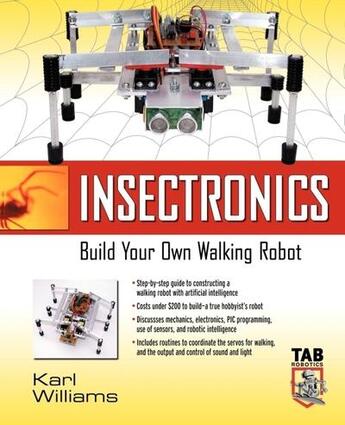 Couverture du livre « Insectronics » de Williams Karl aux éditions Mcgraw-hill Education